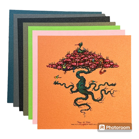 Tree Be Free - Spusta - Various Paper Colors