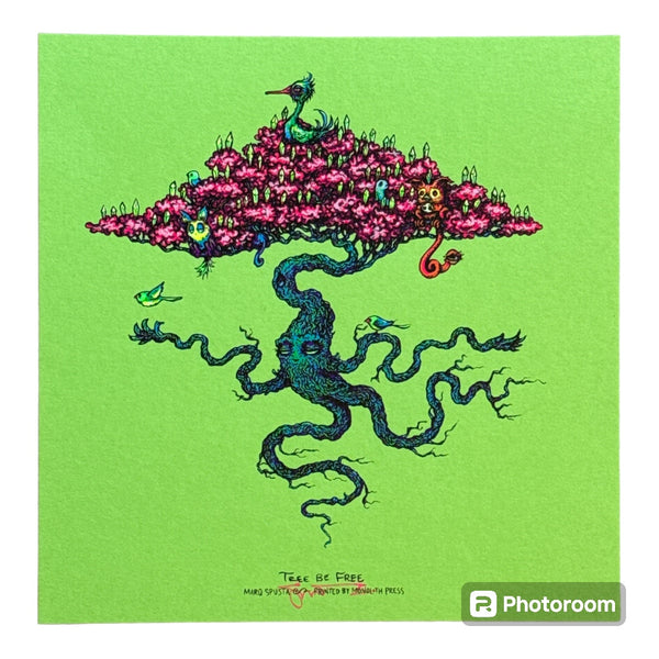 Tree Be Free - Spusta - Various Paper Colors