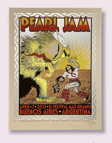 Pearl Jam Buenos Aires - Sperry
