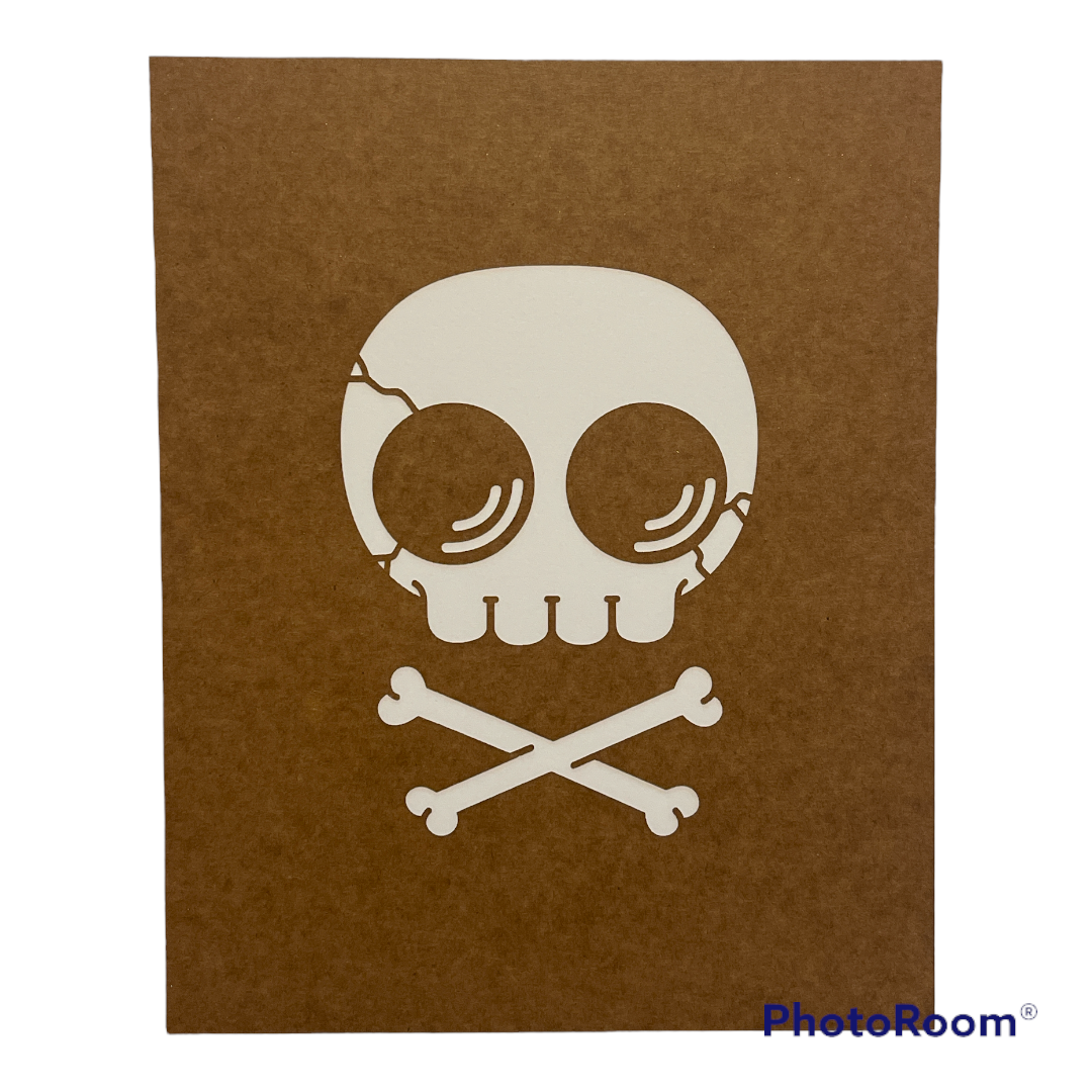 Skully Stencil- Mike Mitchell