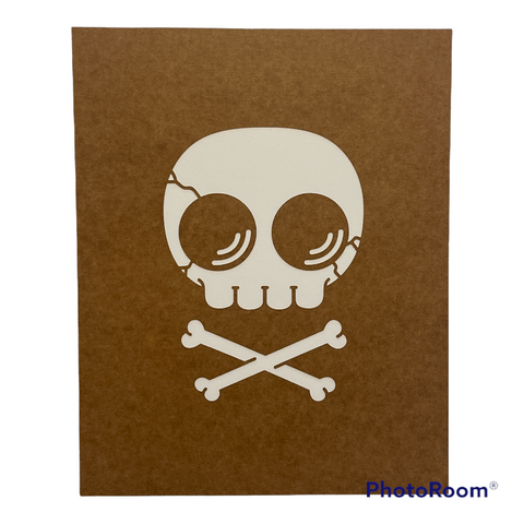 Skully Stencil- Mike Mitchell